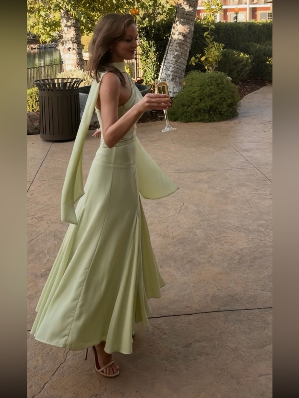 A&F High Rise Flowy Maxi Set Skirt - XXSP - Picture 9 of 11